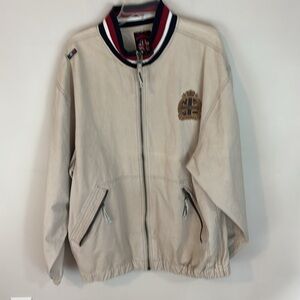 Akademiks  Unseen Forces Tan Canvas  Jacket Size XXL